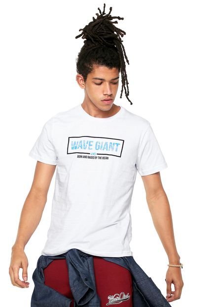 Camiseta WG Silk Smoke Box Branca - Marca WG Surf