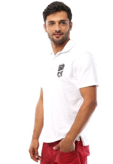 Camisa Polo Mandi Fuel Branca - Marca Mandi