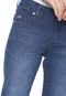 Calça Jeans Lacoste Reta Bolsos Azul - Marca Lacoste