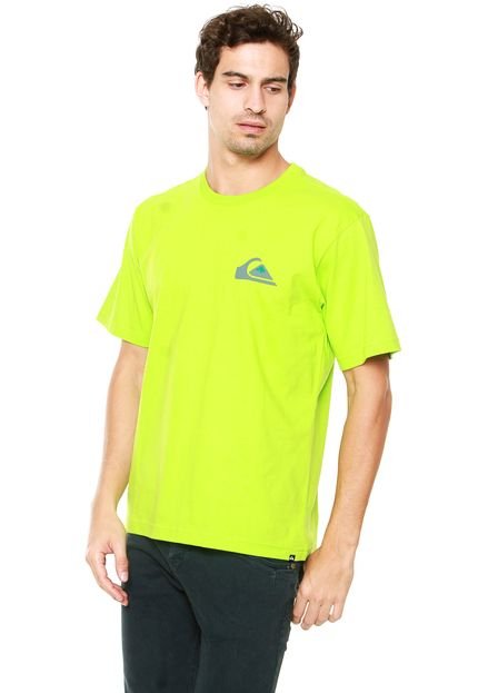 Camiseta Quiksilver Impact Verde - Marca Quiksilver