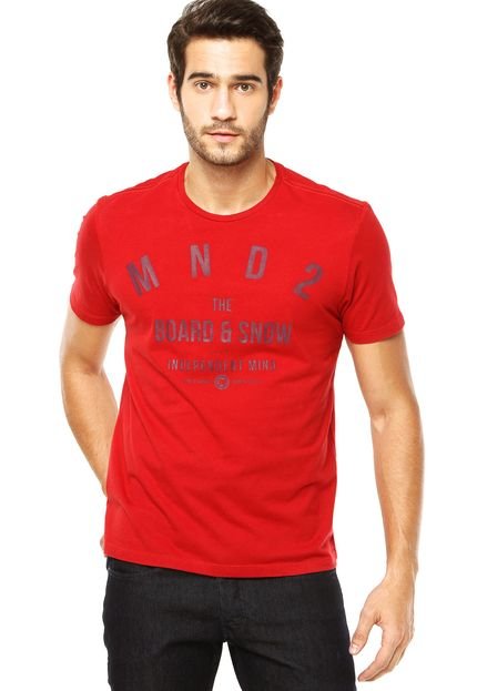 Camiseta Mandi Vermelha - Marca Mandi