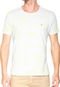 Camiseta Aramis Regular Fit Abstrata Branca - Marca Aramis