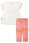 Conjunto Kyly Sapatilhas Off-White - Marca Kyly