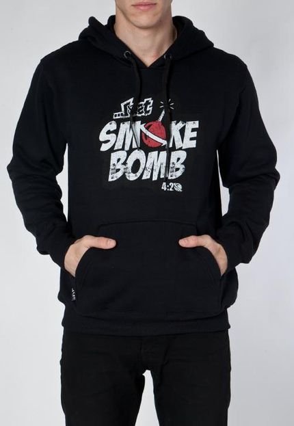 Moletom Lost Smoke Bomb Preto - Marca ...Lost