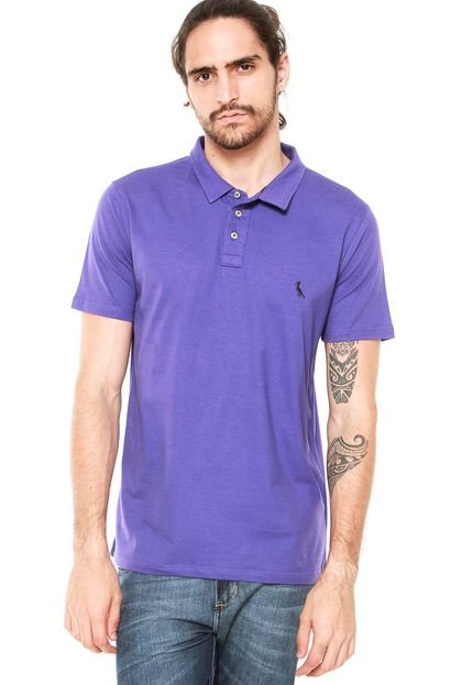 Camisa Polo Reserva Logo Roxa - Marca Reserva