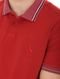 Polo Reserva Masculina Pima Cotton Piquet Tipped Collar Vermelho Escuro - Marca Reserva