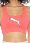 Top Puma Neon 4Keeps Bra Pink - Marca Puma