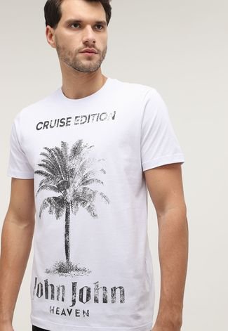 Camiseta John John Cruise Branca - Compre Agora