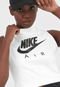 Regata Cropped Nike Sportswear W Nsw Air Tank Mock Off-White - Marca Nike Sportswear