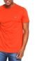 Camiseta Lacoste Regular Fit Logo Laranja - Marca Lacoste