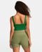 Cropped Feminino Slim Fitness Top Ribana Verde - Marca Slim Fitness