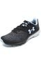 Tênis Under Armour Charged Rebel W Preto/Azul - Marca Under Armour