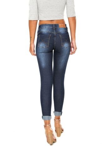 Calça Jeans GRIFLE COMPANY Skinny Detalhe Azul