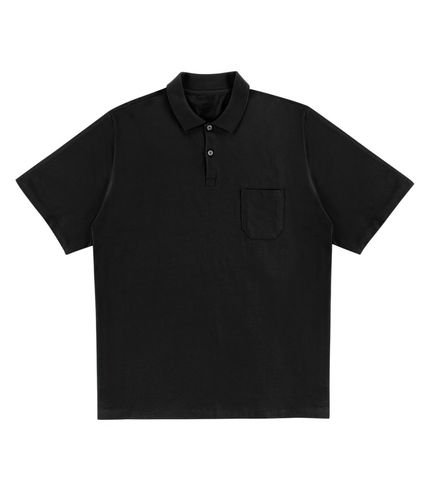 Camisa Polo Plus Size Masculina Diametro Preto - Marca Diametro basicos