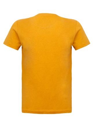 Camiseta Colcci Fun Slim Estampa Amarela