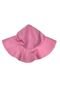 Chapéu Infantil de proteção Solar FPU 50  Rosa liso - Marca Ecoeplay