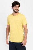 Camiseta Aramis Manga Curta Lisa Eco Amarelo - M - Marca Aramis