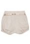 Shorts Charm Off-white - Marca Bittix
