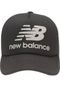 Boné New Balance Trucker Logo Preto - Marca New Balance