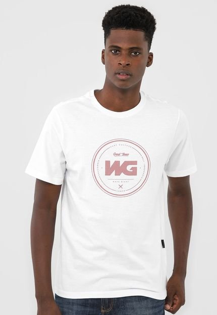 Camiseta WG Debossing Branca - Marca WG