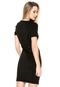 Vestido Ellus Curto Slim Preto - Marca Ellus