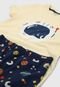 Kit Pijama 2pçs Hering Kids Curto Astronauta Amarelo - Marca Hering Kids