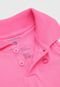 Camisa Polo Marisol Infantil Sem Mangas Rosa - Marca Marisol