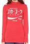 Camiseta Coca-Cola Jeans Aroma Estampada Vermelha - Marca Coca-Cola Jeans