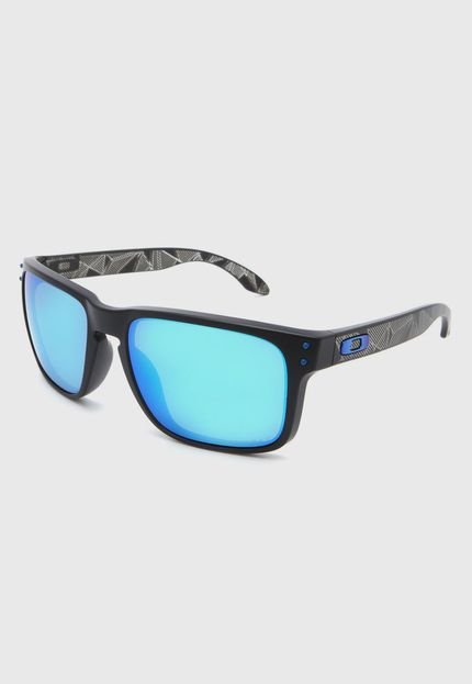 Menor preço em Óculos de Sol Oakley Holbrook Preto/Azul
