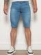 Kit 02 Bermudas Jeans Masculina Azul Médio e Estonado - Marca CKF Wear