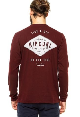 Camiseta Rip Curl By The Tide Vinho