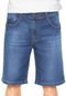 Bermuda Jeans Hang Loose Reta Pockets Azul - Marca Hang Loose