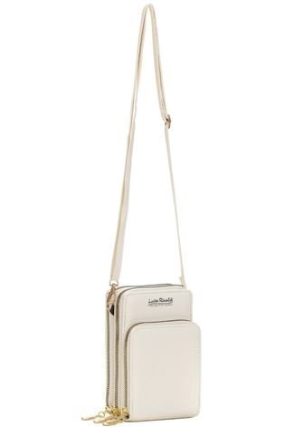 Bolsa Feminina Porta Celular Shoulder Bag Star Shop Transversal Carteira Off-White