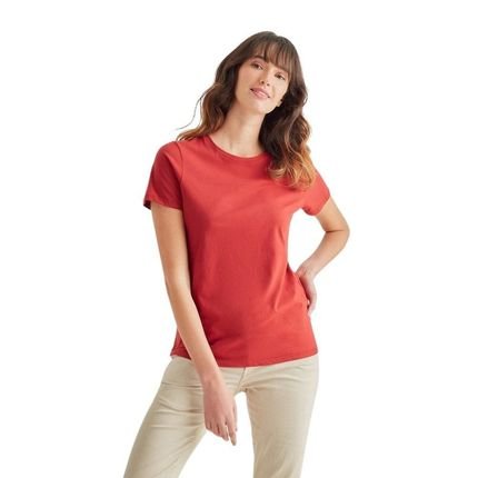 Camiseta Fem Simples Reserva Vermelho - Marca Reserva