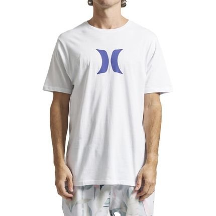 Camiseta Hurley Icon SM24 Oversize Masculina Branco - Marca Hurley