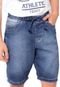 Bermuda Infantil Masculina Jogger Jeans Moletom - Marca Quase Anjo