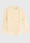 Suéter Name It Tricot Amarelo - Marca Name It