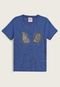 Camiseta Infantil Brandili Homem Aranha Azul - Marca Brandili