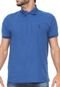 Camisa Polo Aleatory Reta Lisa Azul - Marca Aleatory