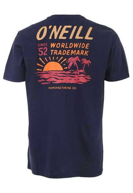 Camiseta O'Neill Pleasure Azul-Marinho - Compre Agora - Kanui Brasil