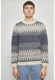 Sweater Casual Reciclado Multicolor Eddie Bawer (Producto De Segunda Mano)