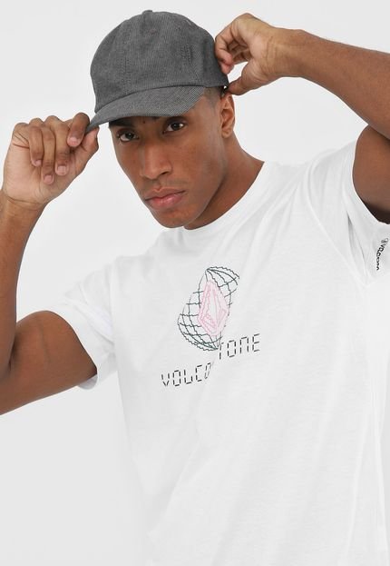 Camiseta Volcom Digital World Branca - Marca Volcom