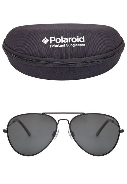Óculos Solares Polaroid Preto - Marca Polaroid