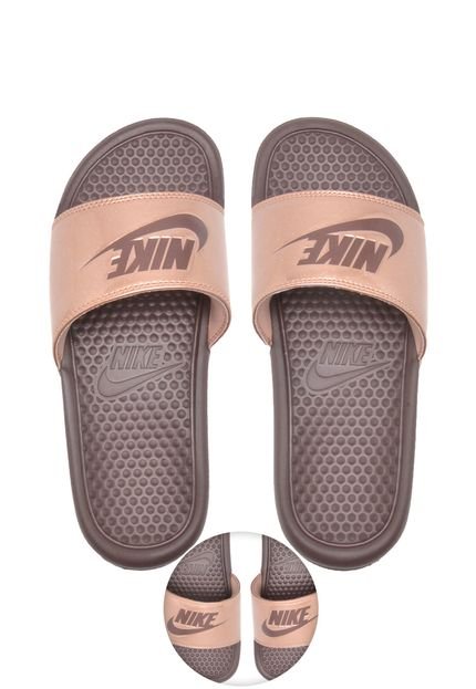 Chinelo Slide Nike Sportswear Wmns Benassi Just Do It Rosa - Marca Nike Sportswear