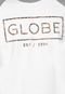 Camiseta Globe Deans Flowers Branca - Marca Globe