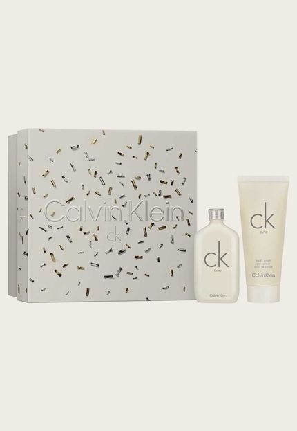Kit Perfume 50 ml Coffret One Eau de Toilette   Gel de Banho 100ml Calvin Klein Unissex - Marca Calvin Klein