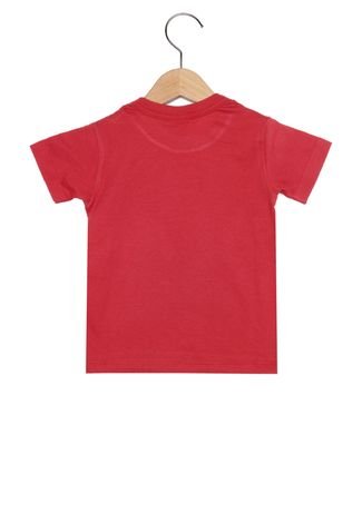 Camiseta Malwee Infantil Vermelha