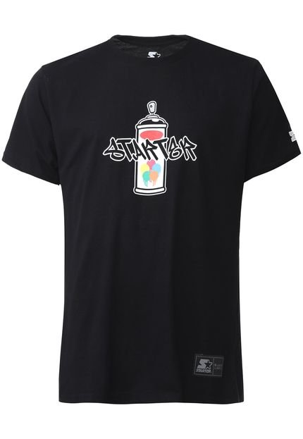 Camiseta Starter Tag Preta - Marca S Starter