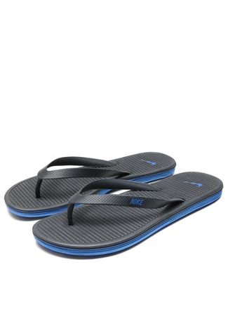 Chinelo Nike Sportswear Solarsoft Thong 2 Azul-marinho