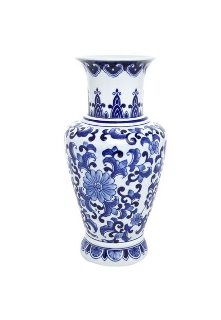 Vaso Ceramica Blue Spirit Basic Shape Azul - Marca Urban